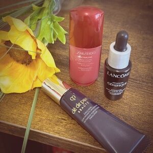 Clé de peau, Shideido, Lancôme - Luxury Skincare bundle